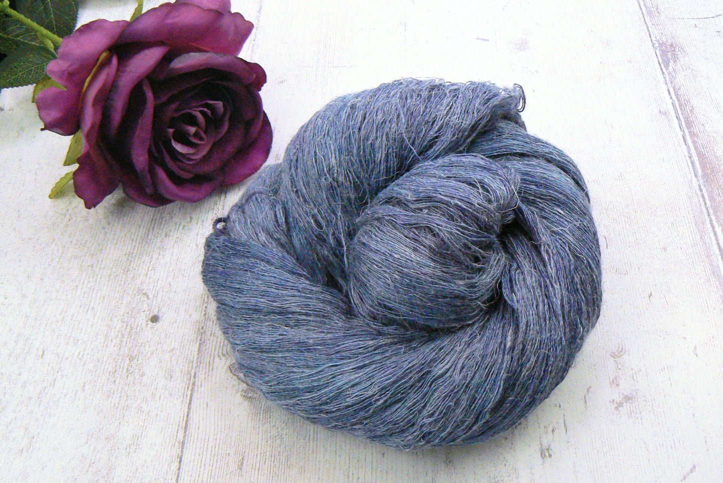 Mysteries of the Ocean, Silk Linen Cobweb Lace