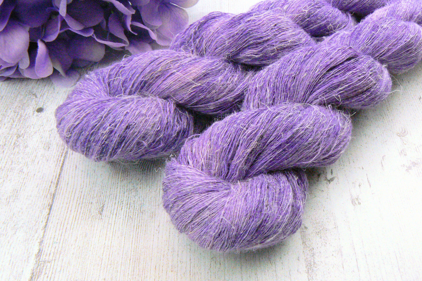 Iris in a Gothic Romance, Silk Linen Cobweb Lace
