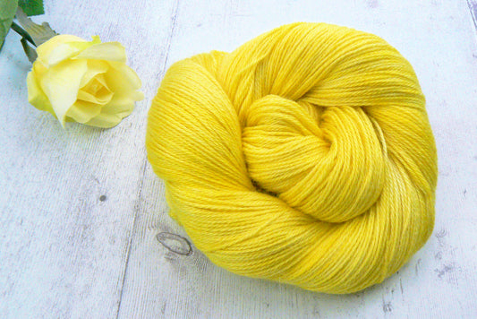 Sunny Yellows, Baby Alpaca Silk 4-ply