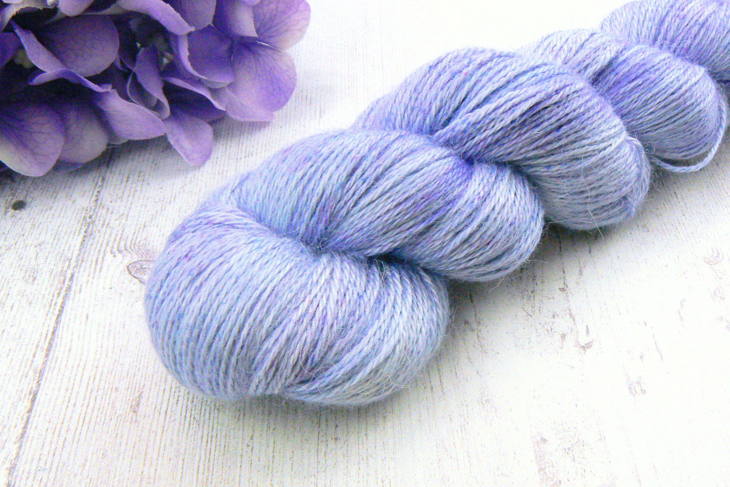 Lilac Shimmer, Baby Alpaca Silk 4-ply