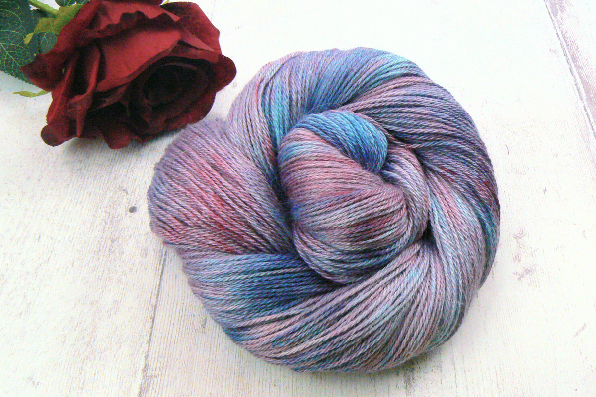 Heathered Hills, Baby Alpaca Silk 4-ply