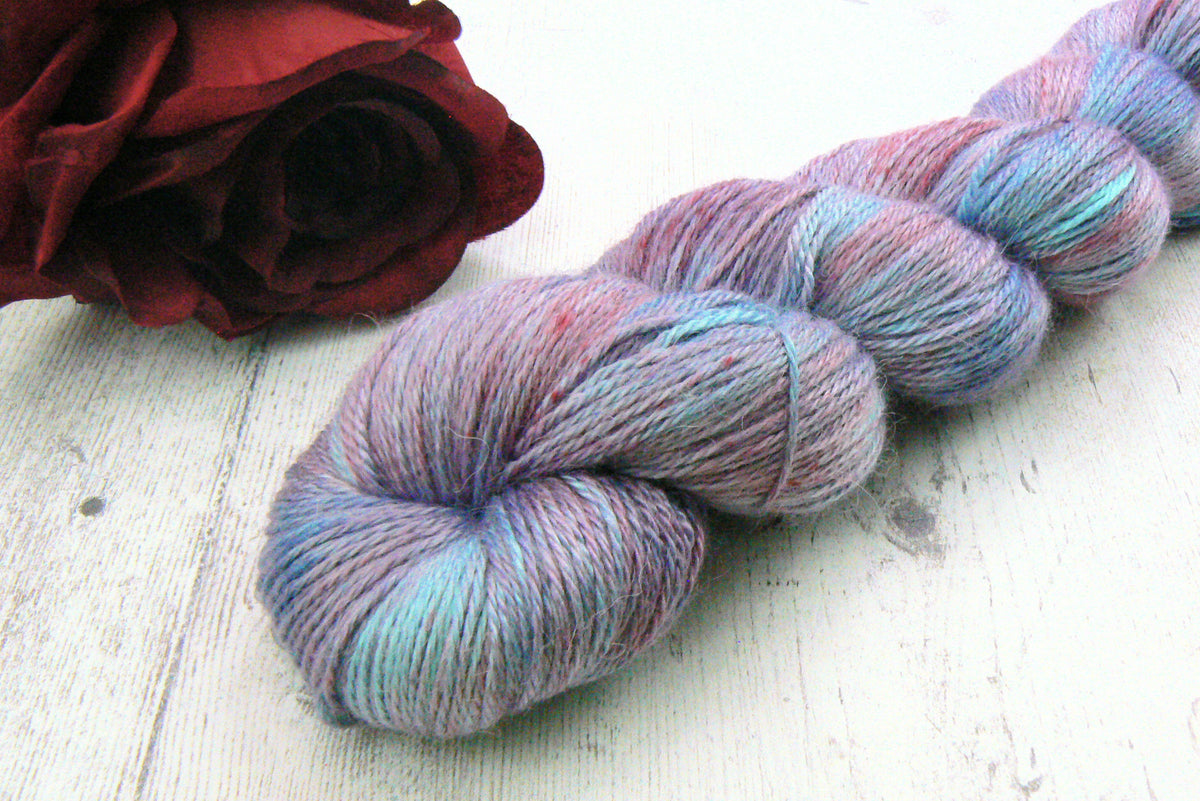 Heathered Hills, Baby Alpaca Silk 4-ply