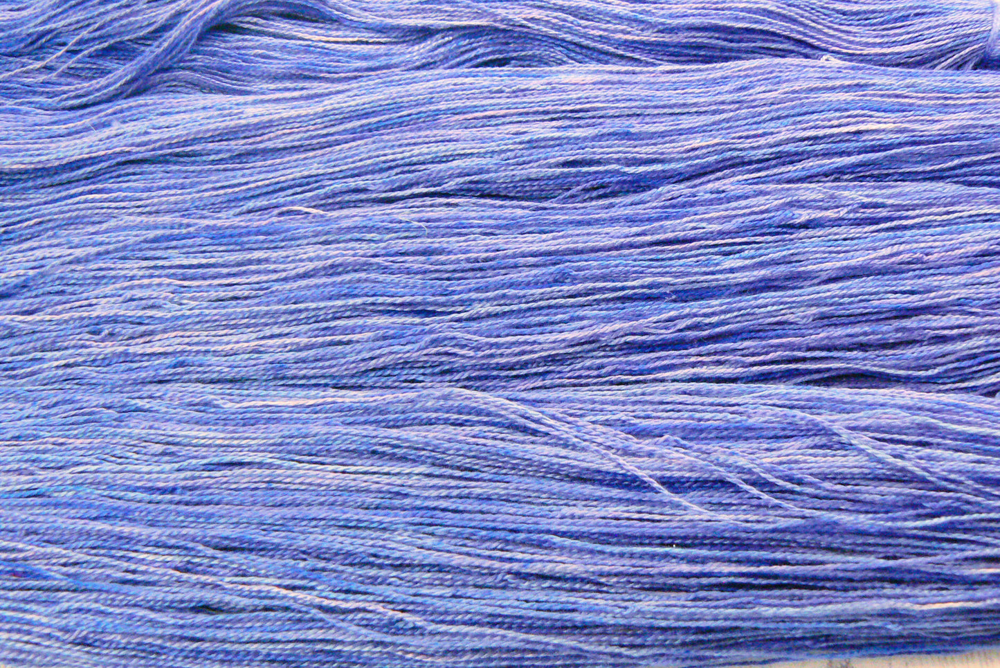 Blue Columbine, Spun Silk Lace