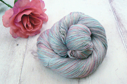 Frosted Petals, Spun Silk Lace