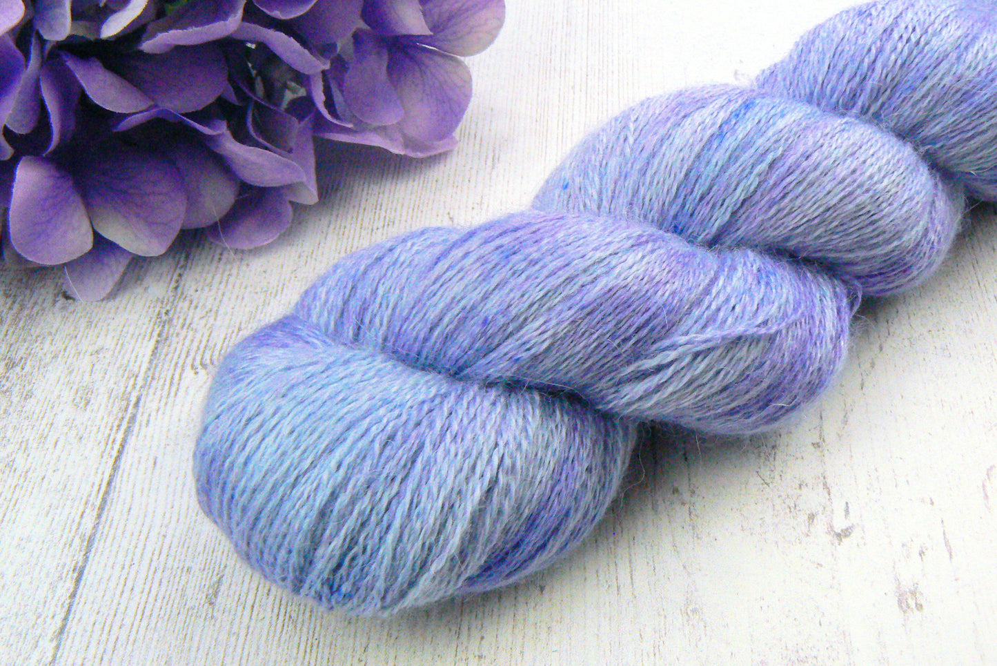 Lilac Shimmer, Alpaca Silk Lace