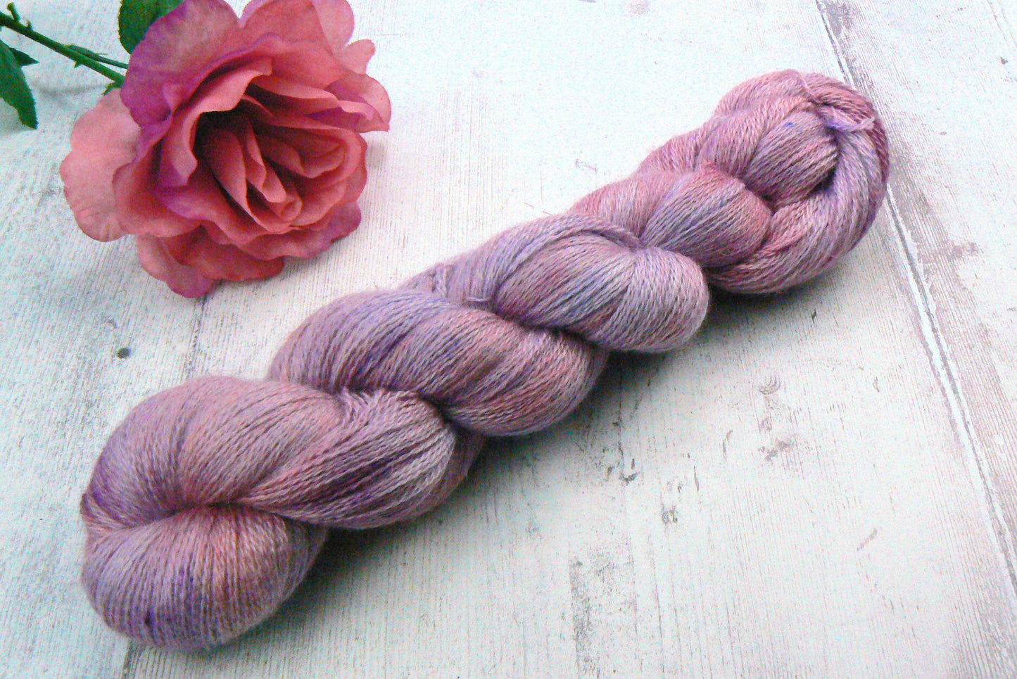 Wine and Roses, Alpaca Silk Lace