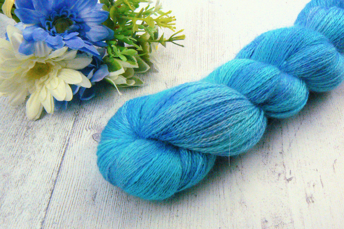 Tropical Seas, Alpaca Silk Lace