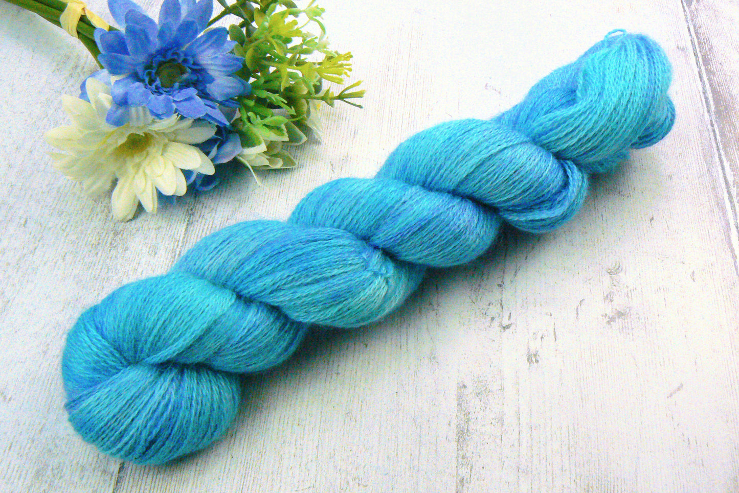 Tropical Seas, Alpaca Silk Lace