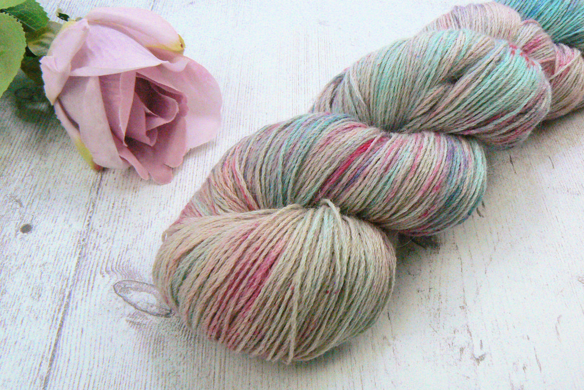Frosted Petals, Alpaca Fine 4-ply
