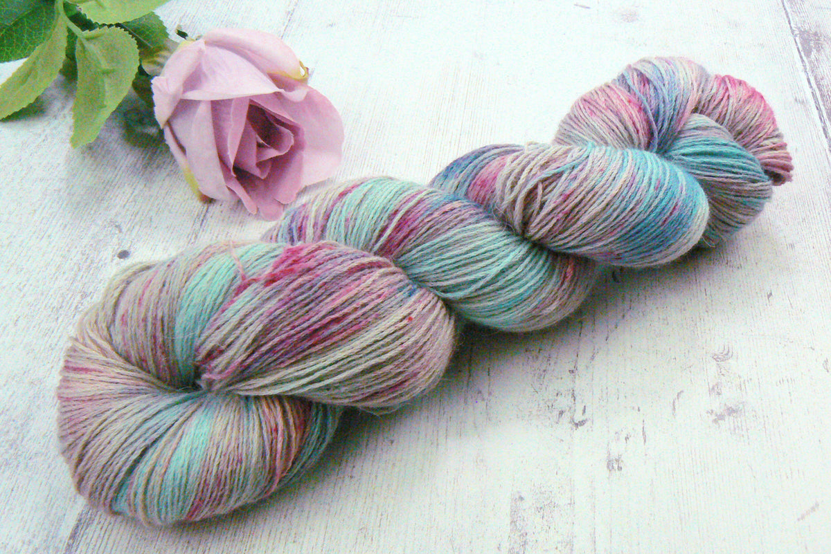 Frosted Petals, Alpaca Fine 4-ply
