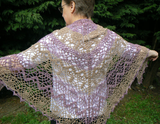 Trinitas Crochet Shawl Pattern