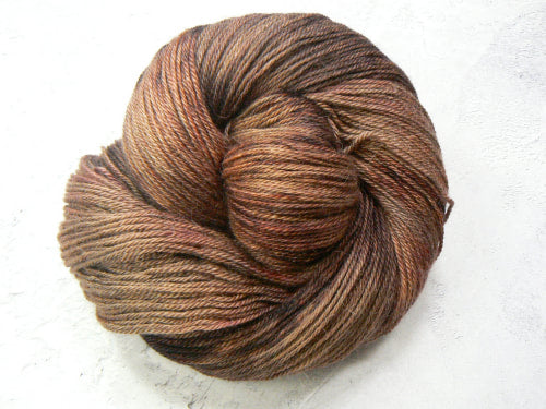 Chocolate Brownies, Baby Alpaca Silk Cashmere 4-ply (ACS)