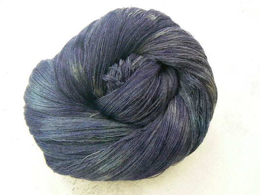 A Bit Black Over Will's Mother's, Wool Silk Cobweb Lace (WIL)