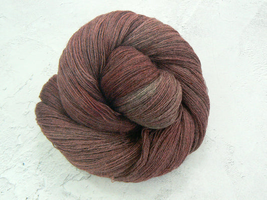 Maple Maelstrom, Wool Silk Cobweb Lace (WIL)