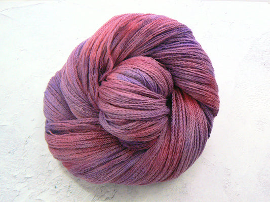 Crushed Purple Grape, Merino Silk Fine Lace (MSL)