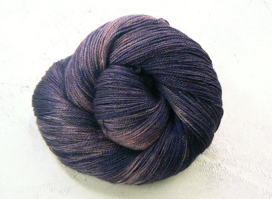 Into the Purple Night, Merino Silk Yak Lace (MYL)